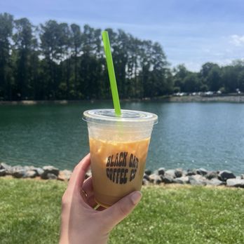 Black Cat Coffee - Iced cookie butter latte - Coffee & Tea Near Me - Charlotte, North Carolina