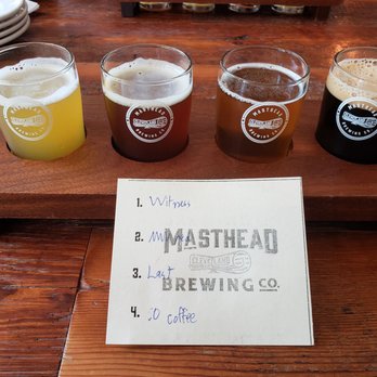 Masthead Brewing - Beer Flight Mix - Breweries Near Me - Cleveland, Ohio