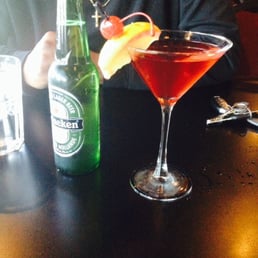 The martinis and cocktail were great! Plus they kept the beer beastly cold!