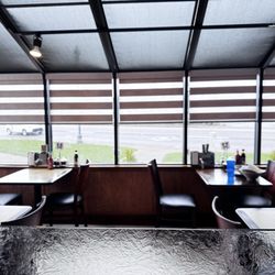 One of the dining areas