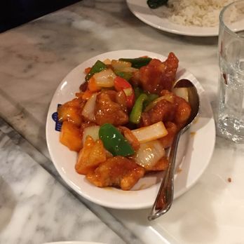 Bugis Street Brasserie - Sweet & sour chicken - Chinese Near Me - London, XGL Bugis Street Brasserie - Sweet & sour chicken - Chinese Near Me - London, XGL