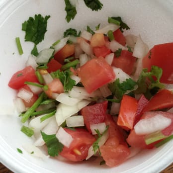 El Taconazo - I love the fresh salsa tomato cilantro onions pico!not too - Mexican Near Me - Daly City, California