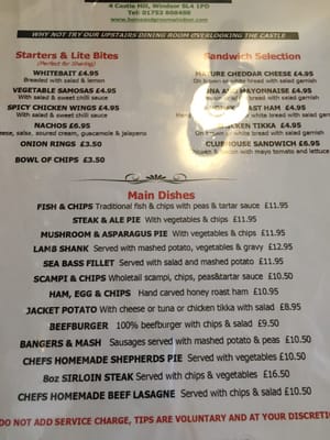 Menu photo 6 Horse & Groom Windsor, WNM Menu photo 6 Horse & Groom Windsor, WNM