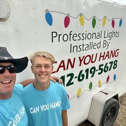 Can You Hang? - Me and my boy gearing up for the season
