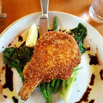 Madison - The picture down at show how thick that pork chop was. - Italian Near Me - San Diego, California Madison - The picture down at show how thick that pork chop was. - Italian Near Me - San Diego, California