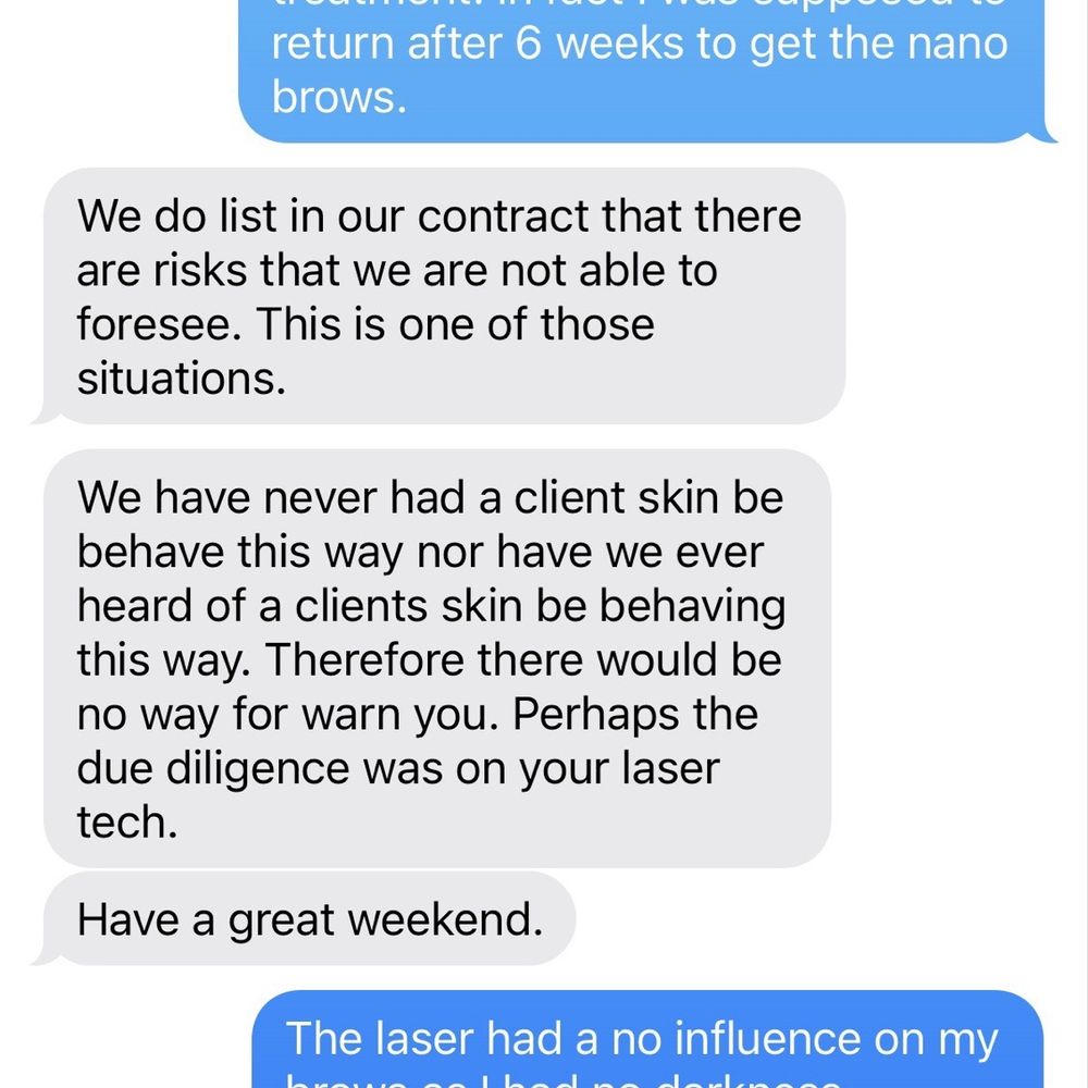 Haley Carmody Artistry - Message sharing it was the pico lasers fault. - Permanent Makeup Near Me - La Jolla, California Haley Carmody Artistry - Message sharing it was the pico lasers fault. - Permanent Makeup Near Me - La Jolla, California