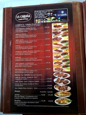 Menu photo 2 La Parrilla Argentina São Paulo, SP