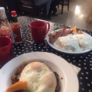 Trendy's - Linguica hobo and biscuits and gravy. Yum - Breakfast & Brunch Near Me - Redding, California
