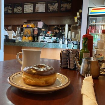 Royal Donut Cafe - Checkin for free regular donut. And check out whats the norm with condiments. HAND SANITIZER hahah. - Donuts Near Me - Burlingame, California Royal Donut Cafe - Checkin for free regular donut. And check out whats the norm with condiments. HAND SANITIZER hahah. - Donuts Near Me - Burlingame, California
