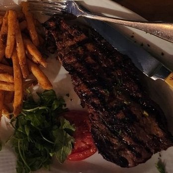 Blue - steak fries - Mediterranean Near Me - Staten Island, New York