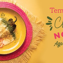 Xacalli Cocina Mexicana  - Temporada de chiles en nogada Agosto-Septiembre