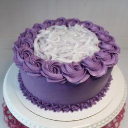 Cloud Cakes by Auntie Lou - Ube (Purple Yam) cake