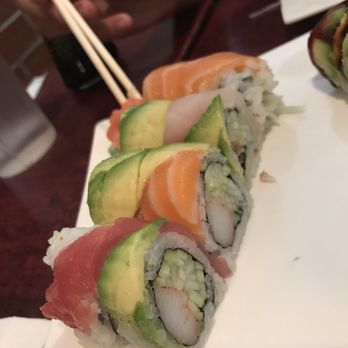 Sake Sushi - Rainbow roll! Great. - Sushi Bars Near Me - Brooklyn, New York Sake Sushi - Rainbow roll! Great. - Sushi Bars Near Me - Brooklyn, New York