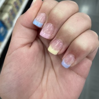 Nail Time & Day Spa - After (still no top coat) - Nail Salons Near Me - Fort Worth, Texas