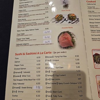 Misaki Sushi - Menu as of 03/25 - Sushi Bars Near Me - Port Charlotte, Florida Misaki Sushi - Menu as of 03/25 - Sushi Bars Near Me - Port Charlotte, Florida