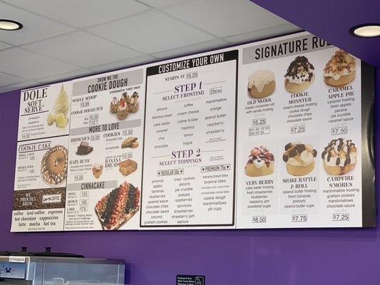 Menu photo 1 Cinnaholic Raleigh, NC Menu photo 1 Cinnaholic Raleigh, NC