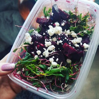 The Microgreenery - Rainbow Chard and Beet Salad - Fruits & Veggies Near Me