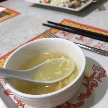 Venus - 3/2019 not busy at 11am on a Saturday complimentary corn soup- no flavor -wouldn't revisit - Cantonese Near Me - Covina, California