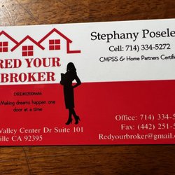 Stephany Poseley- Red Your Broker
