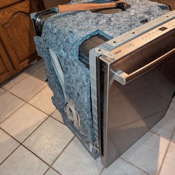 DTX Appliance Repair - Gently moved dishwasher for inspection - Appliances & Repair Near Me DTX Appliance Repair - Gently moved dishwasher for inspection - Appliances & Repair Near Me