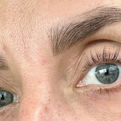 MY SPA - Day of- Lash enhancement and brow tint. Love it.