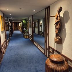 Blue Elephant - The entrance to the restaurant.