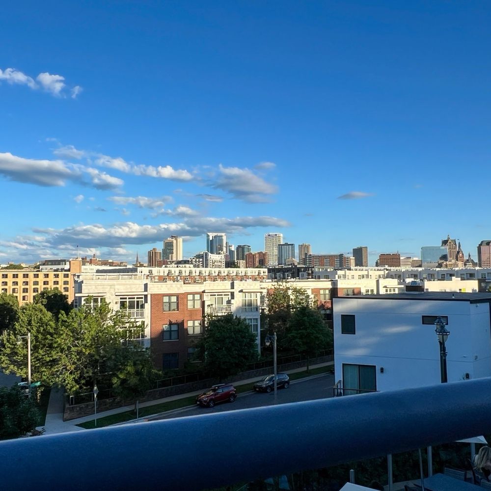Avli - Beautiful view of the city from the upper patio - Greek Near Me - Milwaukee, Wisconsin Avli - Beautiful view of the city from the upper patio - Greek Near Me - Milwaukee, Wisconsin