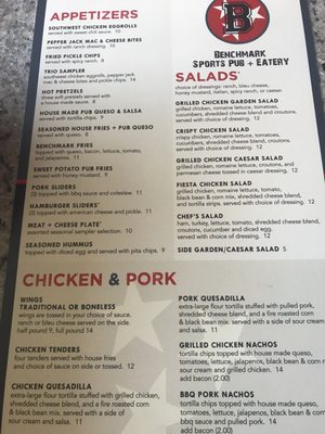 Menu photo 4 Benchmark Sports Pub & Eatery Franklin, TN Menu photo 4 Benchmark Sports Pub & Eatery Franklin, TN