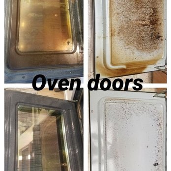 Gabby Cleans 4 You - Oven doors before and after - Home Cleaning Near Me Gabby Cleans 4 You - Oven doors before and after - Home Cleaning Near Me