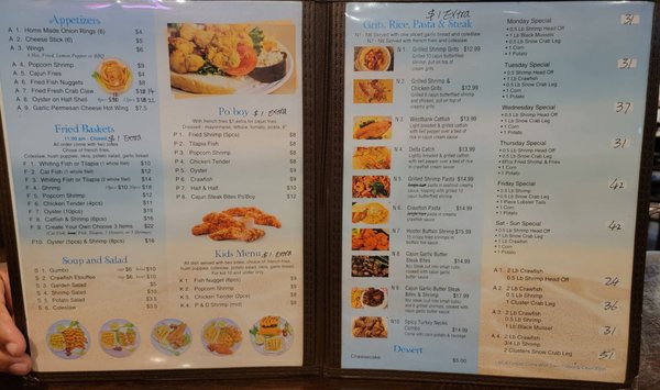 Menu photo 1 Crab Boat Madison, MS