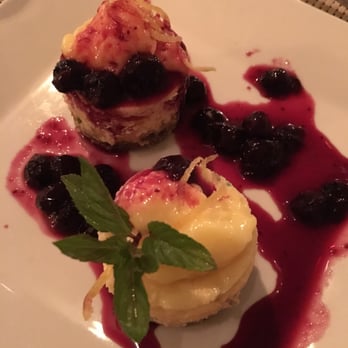 Fin - Lemon cheesecake bites with lemon curd. - Seafood Near Me - Dennis, Massachusetts