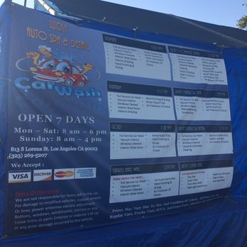Lucky Hand Wash - Updated packages and prices. - Car Wash Near Me - Los Angeles, California Lucky Hand Wash - Updated packages and prices. - Car Wash Near Me - Los Angeles, California
