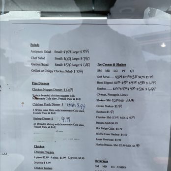 Jeradans Dairy Bar & Convenient Mart - menu - New American Near Me - Worthington, Kentucky Jeradans Dairy Bar & Convenient Mart - menu - New American Near Me - Worthington, Kentucky