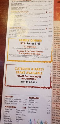 Menu photo 7 Sizzling Wok San Antonio, TX