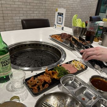 Bawi Korean BBQ - a table full of food - Barbeque Near Me - Mequon, Wisconsin Bawi Korean BBQ - a table full of food - Barbeque Near Me - Mequon, Wisconsin