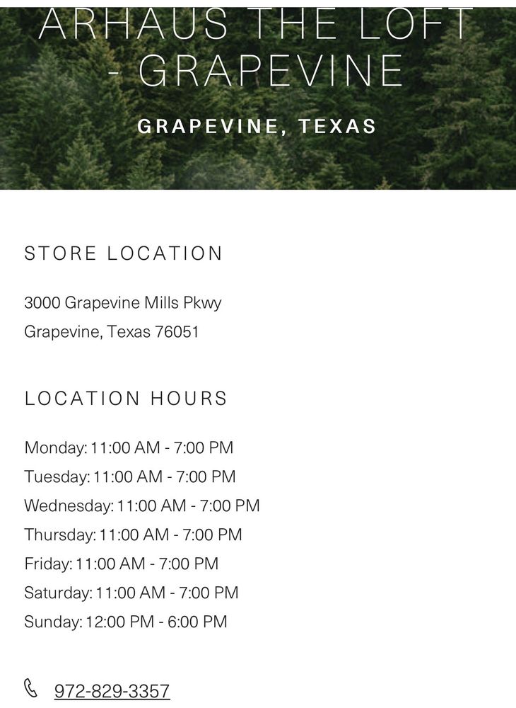 ARHAUS THE LOFT GRAPEVINE Updated September 2024 3000 Grapevine