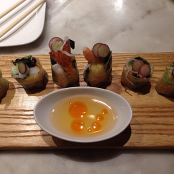 Uchi Houston - Biendo was AMAZING! no rice, tempura shrimp, grapes. - Sushi Bars Near Me - Houston, Texas Uchi Houston - Biendo was AMAZING! no rice, tempura shrimp, grapes. - Sushi Bars Near Me - Houston, Texas