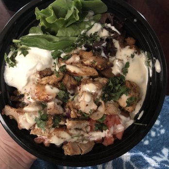 Bytes Fusion Grill - Rice bowl with chicken shawarma - Pakistani Near Me - Saginaw, Michigan Bytes Fusion Grill - Rice bowl with chicken shawarma - Pakistani Near Me - Saginaw, Michigan
