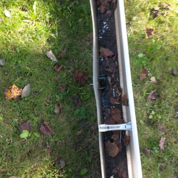 Brothers Gutters - Leaves in my gutter 1 year after having Brothers Gutters install gutter guards. - Gutter Services Near Me - Monroe, North Carolina