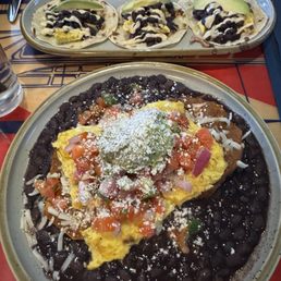 Wave-o rancheros and breakfast tacos Wave-o rancheros and breakfast tacos
