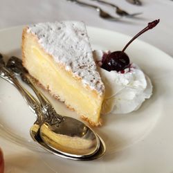 Lake Yellowstone Hotel Dining Room - Basque cake
