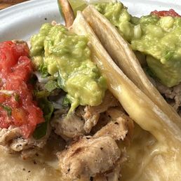 Chicken Taco flour tortillas