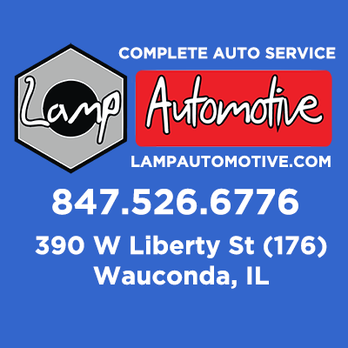 Lamp Automotive - Auto Repair Near Me - Wauconda, Illinois Lamp Automotive - Auto Repair Near Me - Wauconda, Illinois