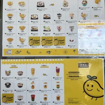 Hui Lau Shan - Menu - Desserts Near Me - Milpitas, California