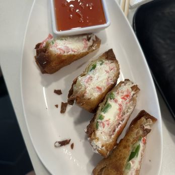 Dang Good Sushi - Crab/jalapeño egg rolls - Sushi Bars Near Me - Trinity, Florida