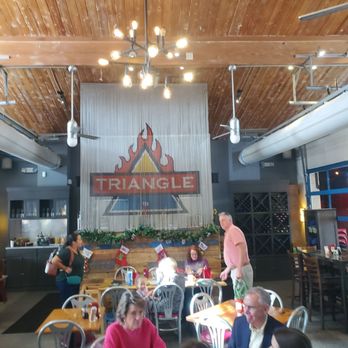 Triangle Char & Bar - Logo | interior| diners - New American Near Me - Charleston, South Carolina