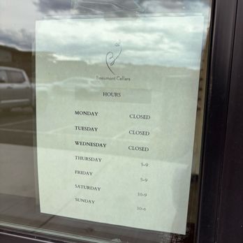 Beaumont Cellars Tasting Room & Bistro - Hours - Wine Tasting Room Near Me - Quincy, Washington