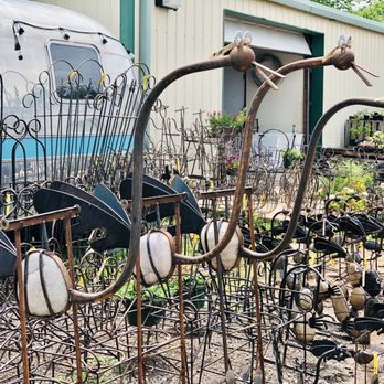 Conscious Community Co-op - A fun collection of lawn art. May 2020. - Farmers Market Near Me - Edmond, Oklahoma