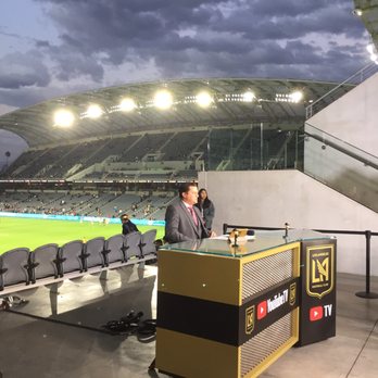 BMO Stadium - YouTube TV's coverage desk of LAFC action! - Stadiums & Arenas Near Me - Los Angeles, California BMO Stadium - YouTube TV's coverage desk of LAFC action! - Stadiums & Arenas Near Me - Los Angeles, California