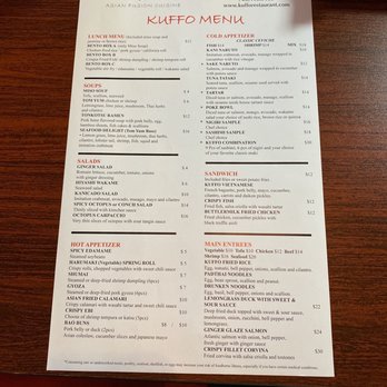Kuffo - Menu - Soup Near Me - Miami, Florida Kuffo - Menu - Soup Near Me - Miami, Florida